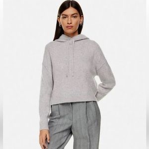Aritzia babaton cashmere grey sweater sweatshirt - size small